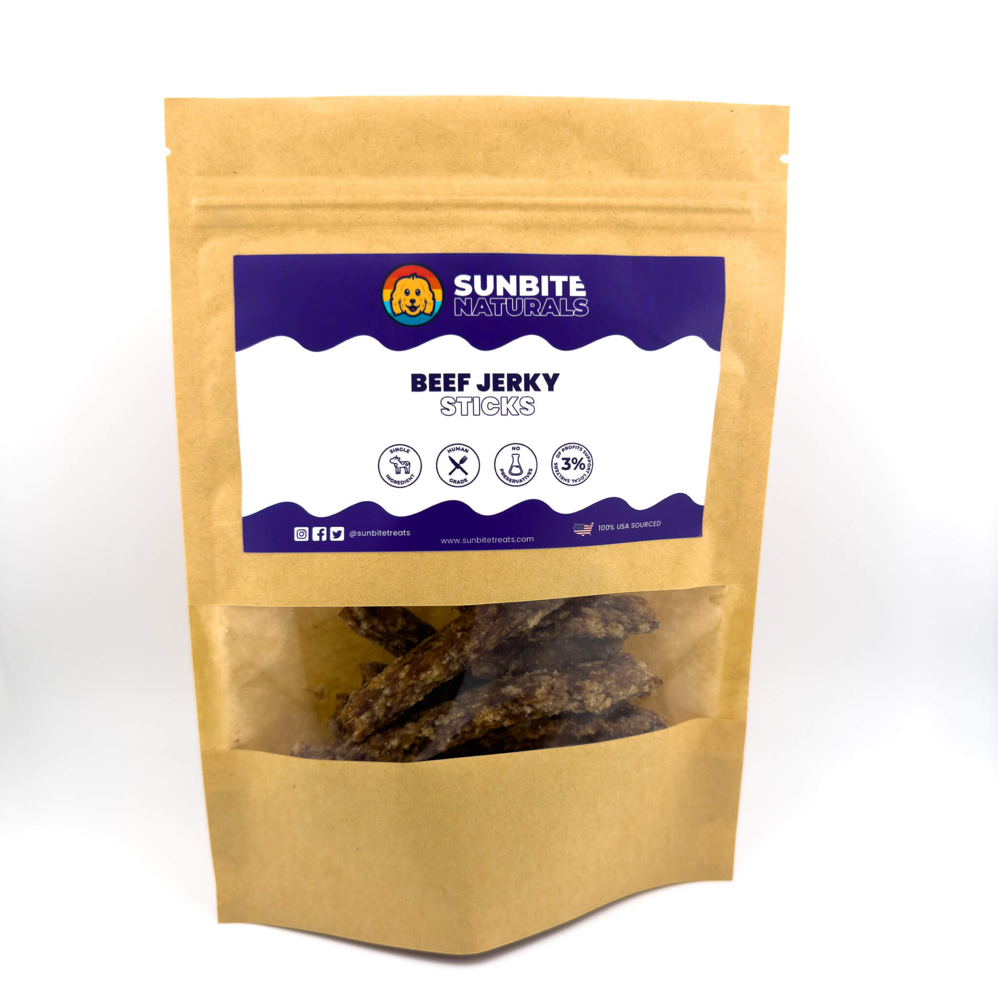 Dehydrated Beef Jerky Sticks