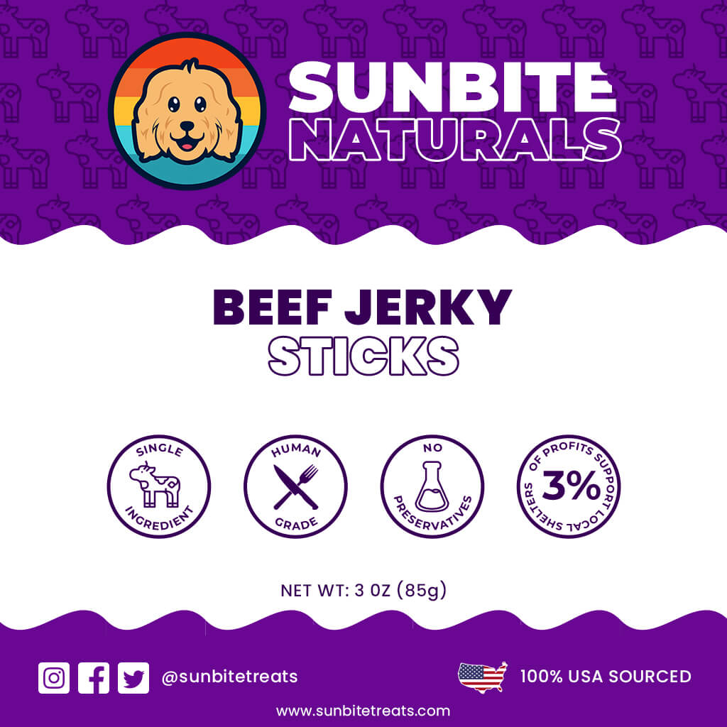 Dehydrated Beef Jerky Sticks